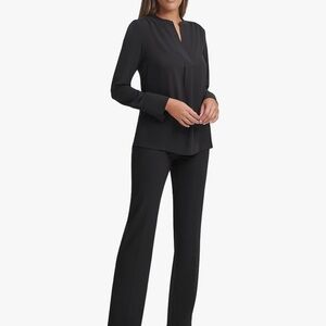 Calvin Klein Women’s Black Long Sleeve Blouse
